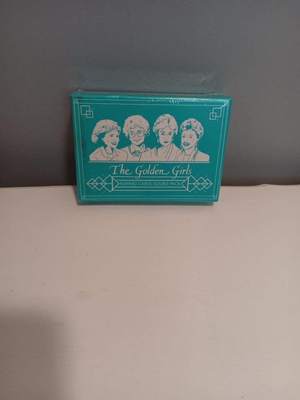 NIP Golden Girls Playing Card Set Double Pack Bridge Rummy USAopoly